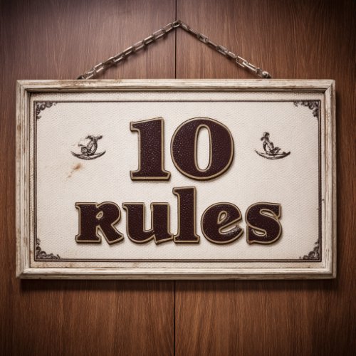 The Ten Rules of How to Find Hidden Gems When Thrifting