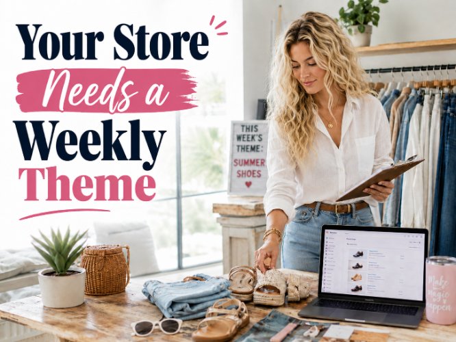 Your Store Needs a Weekly Theme
