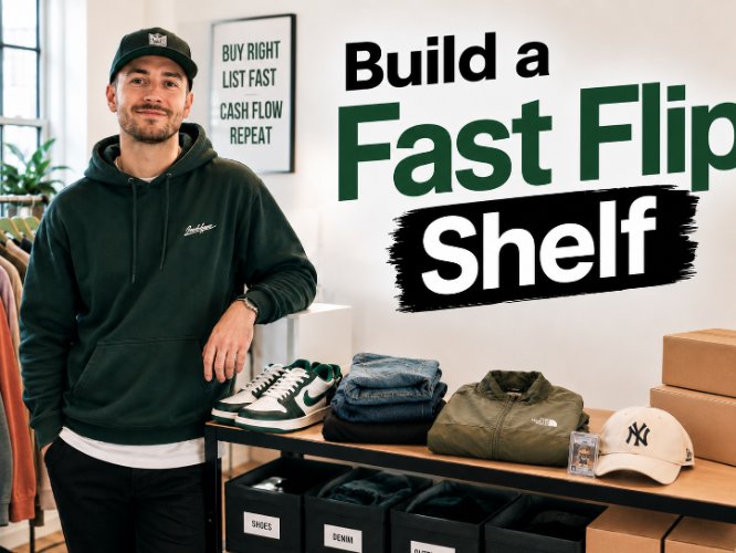 How to Build a “Fast Flip” Shelf