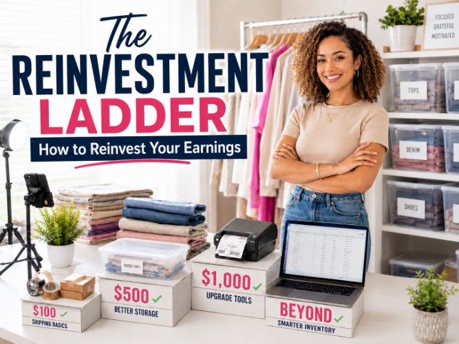 The Reinvestment Ladder: How to Reinvest Your Reselling Profits