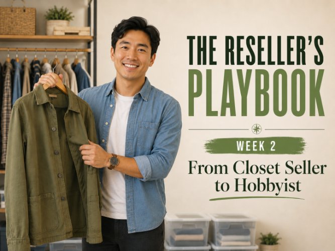 The Reseller Playbook: Week 2 — From Closet Seller to Hobbyist