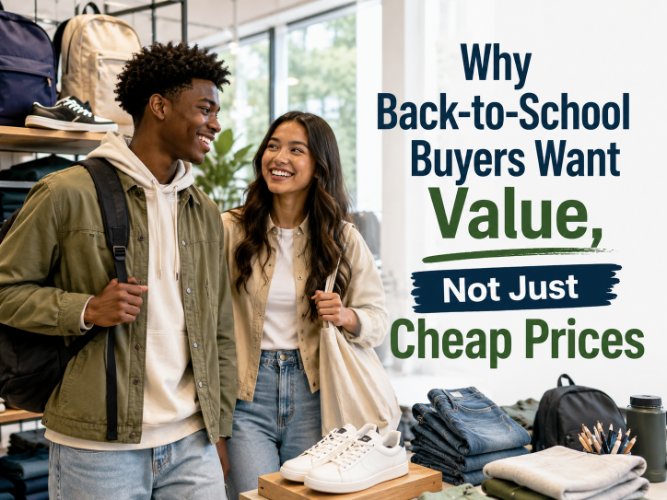 Why Back-to-School Buyers Want Value, Not Just Cheap Prices