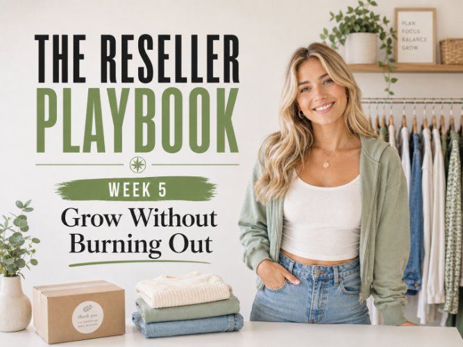 The Reseller Playbook: Week 5 — Grow Without Burning Out