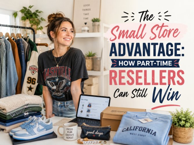 The Small Store Advantage: How Part-Time Resellers Can Still Win