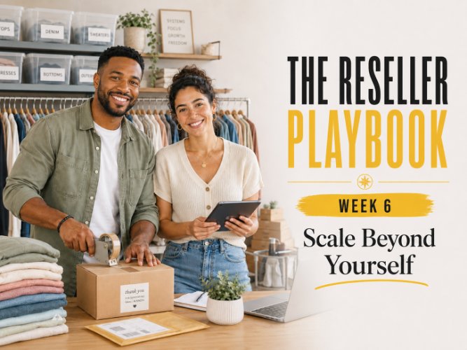 The Reseller Playbook: Week 6 — Scale Beyond Yourself