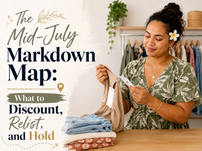The Mid-July Markdown Map: What to Discount, Relist, and Hold