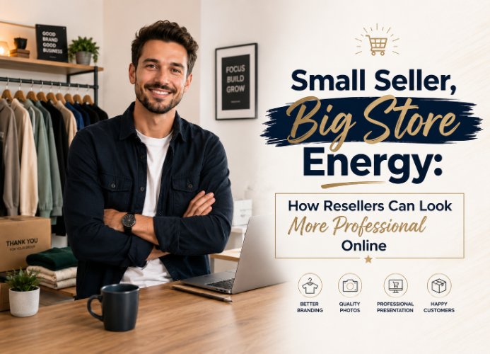 Small Seller, Big Store Energy: How Resellers Can Look More Professional Online