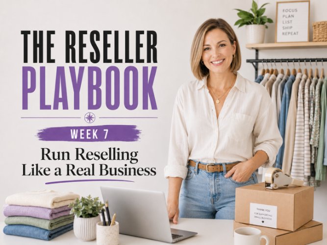 The Reseller Playbook: Week 7 — Run Reselling Like a Real Business