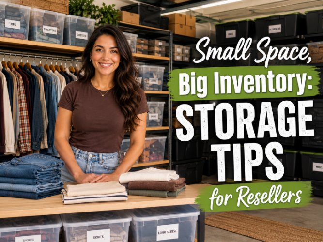 Small Space, Big Inventory: Storage Tips for Resellers