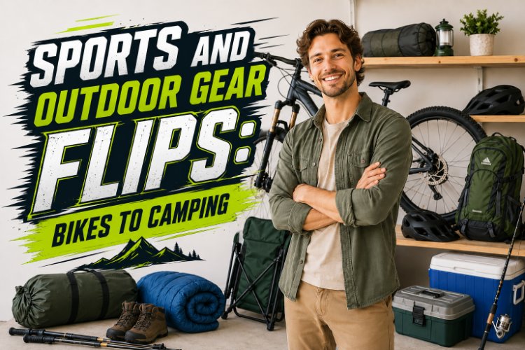 Sports and Outdoor Gear Flips: Bikes to Camping