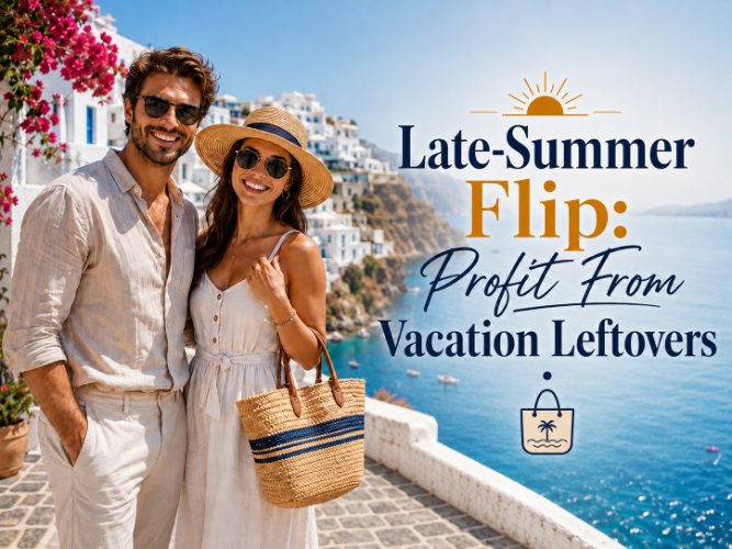 Late-Summer Flip: Profit From Vacation Leftovers