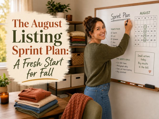 The August Listing Sprint Plan: A Fresh Start for Fall