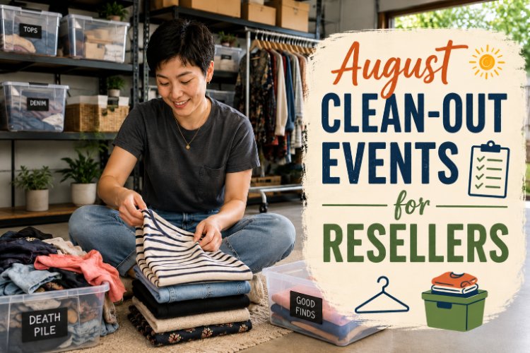 August Clean-Out Events for Resellers