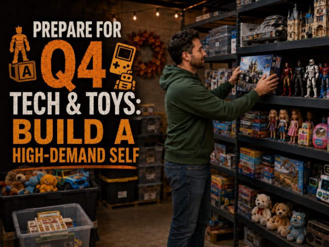 Prepare For Q4 Tech & Toys: Build a High-Demand Shelf