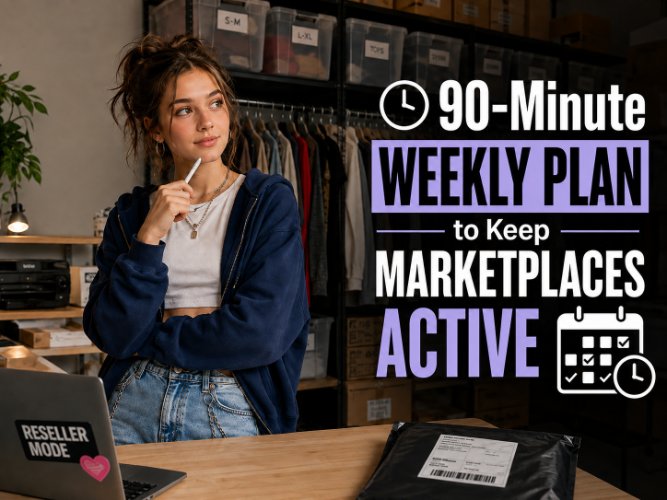90-Minute Weekly Plan to Keep Marketplaces Active