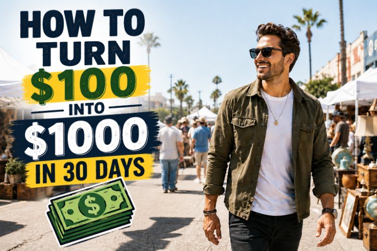 How To Turn $100 into $1000 in 30 Days
