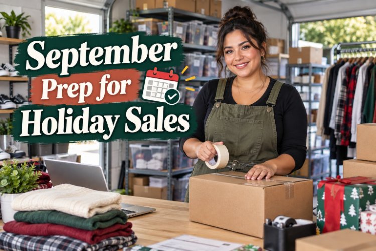 September Prep for Holiday Sales