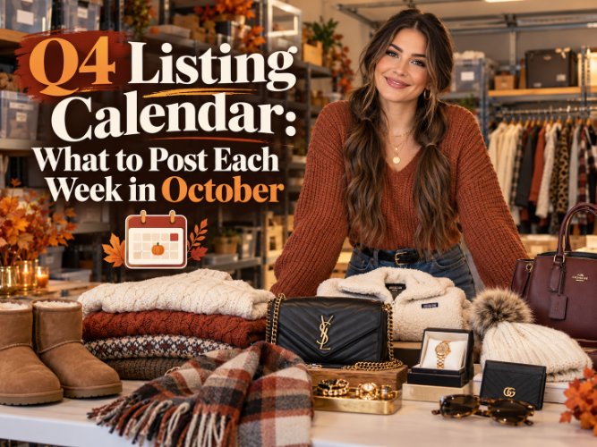 Q4 Listing Calendar: What to Post Each Week